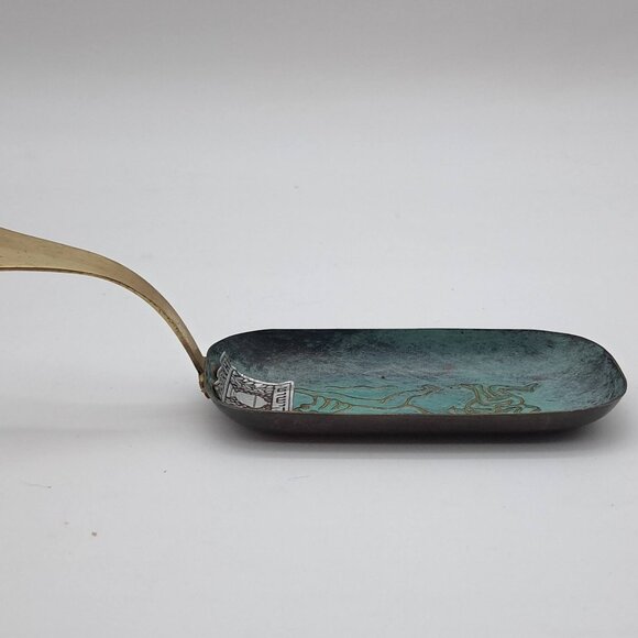 Hakishut Verdigris Copper Tray - Picture 5 of 11